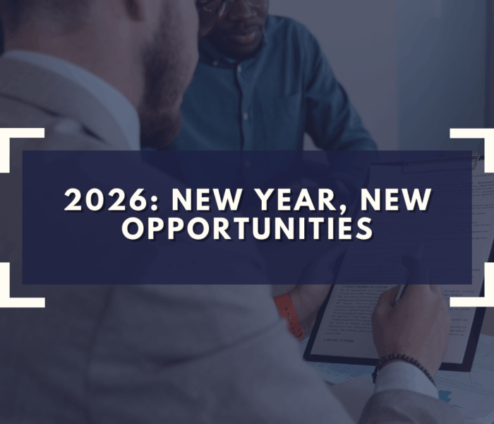 2026: New Year, New Opportunities